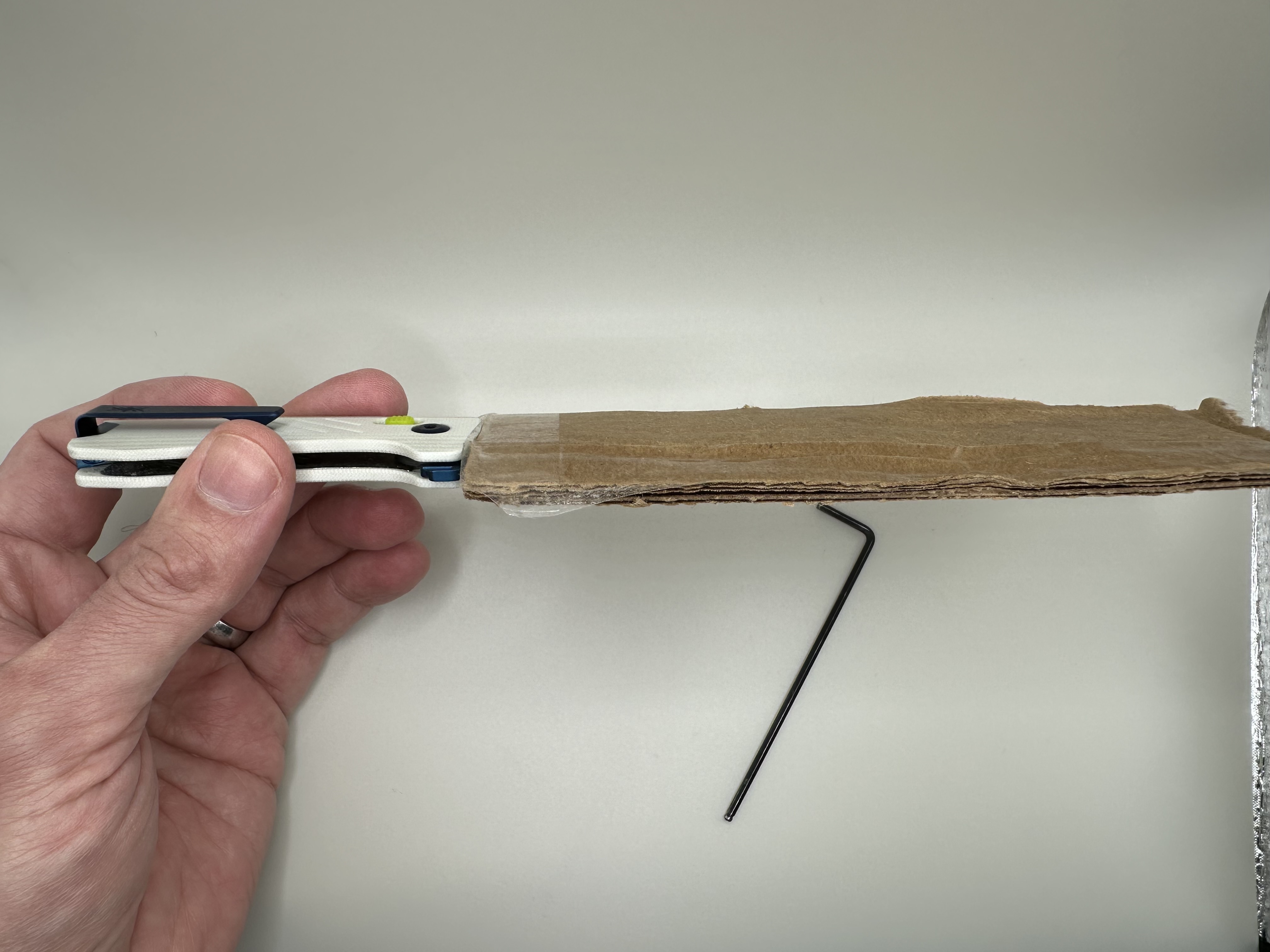 cardboard sheath